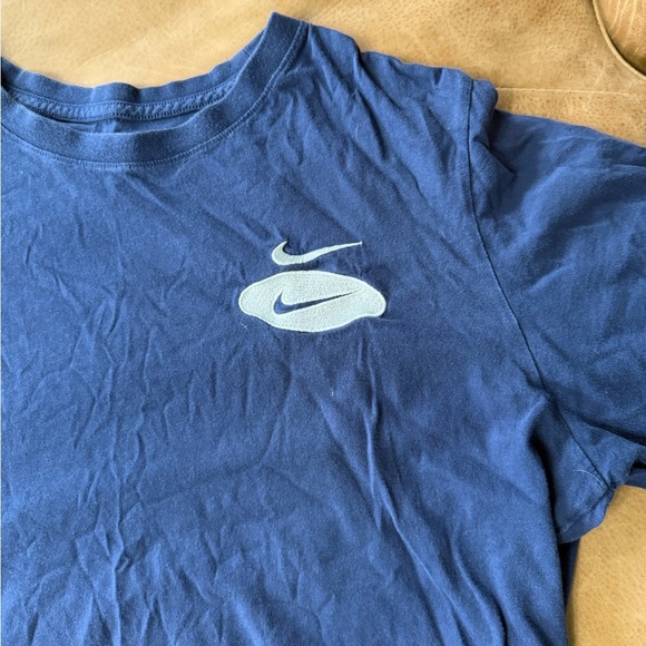 T-SHIRT NIKE NSW ESSENTIAL + CORE 1 TEE Navy Blue Men’s Size Large - Picture 2 of 7